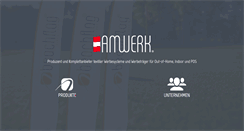 Desktop Screenshot of amwerk.eu